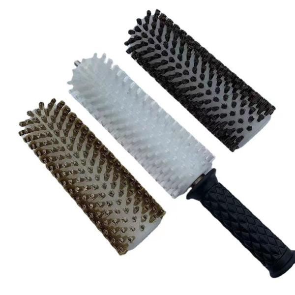 Сноуборд вощия установленную щетку ролика медной проволоки щетки волос лошади щетки нейлона