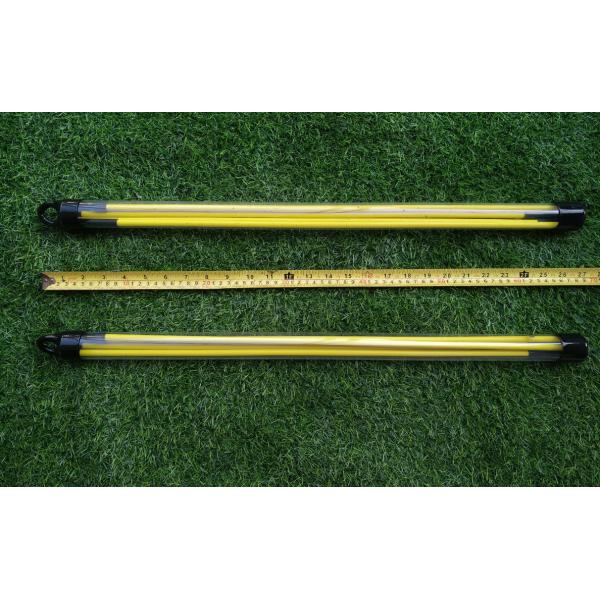 folded golf alignment stick , folding golf alignment sticks , two-double golf training aid