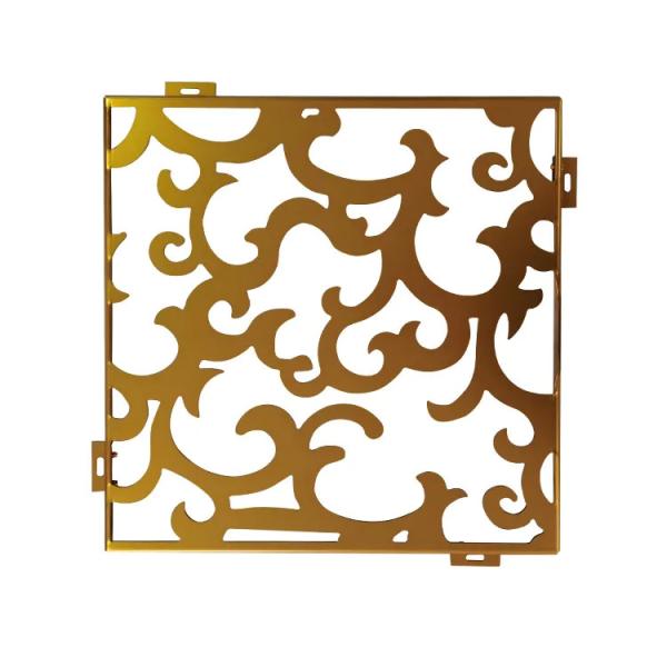 Aluminium Perforated Metal Sheet 0.5mm-5.0mm Aluminium Carved Panel