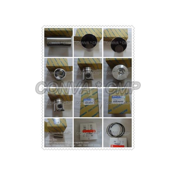PC120-6 Cylinder Liner Kit 7795-00 6735-31-2110 3938177 Piston Ring Set 6736-29-2140