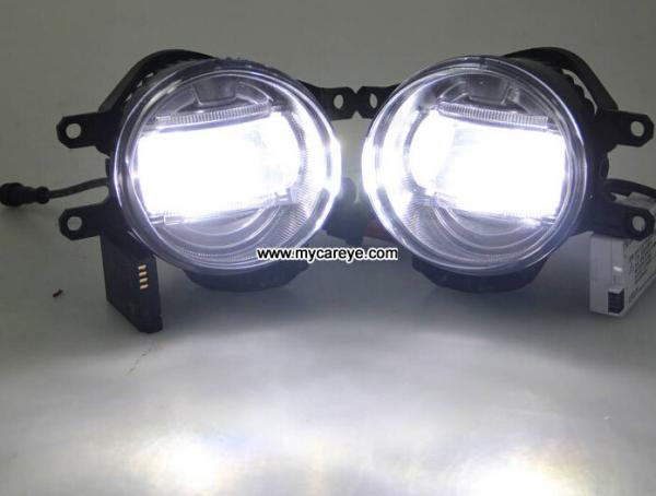 TOYOTA Hilux car front led fog light cree daytime driving daylight DRL