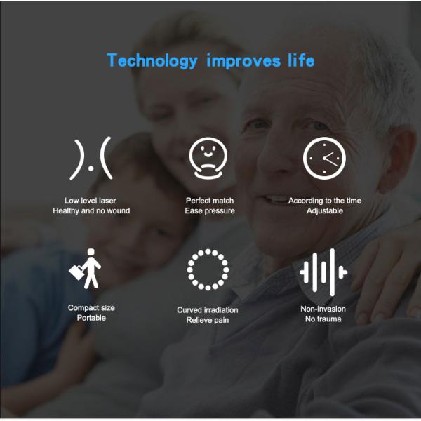 Personal Physical Therapy Equipment Rehabilitation Diabetes Cure Cold Laser Therapy Watch
