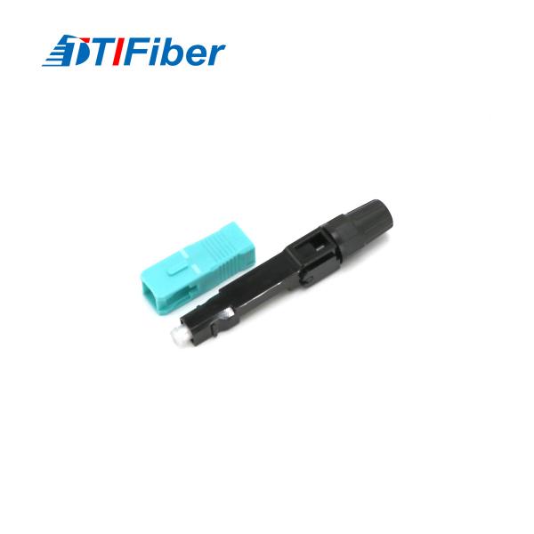 SC/UPC SC/APC Mechanical FTTH Optical Fiber Fast Connector Quickly Assembly