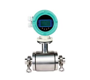 Sanitary Electromagnetic Flowmeter Anti Corrosion Stainless Steel With