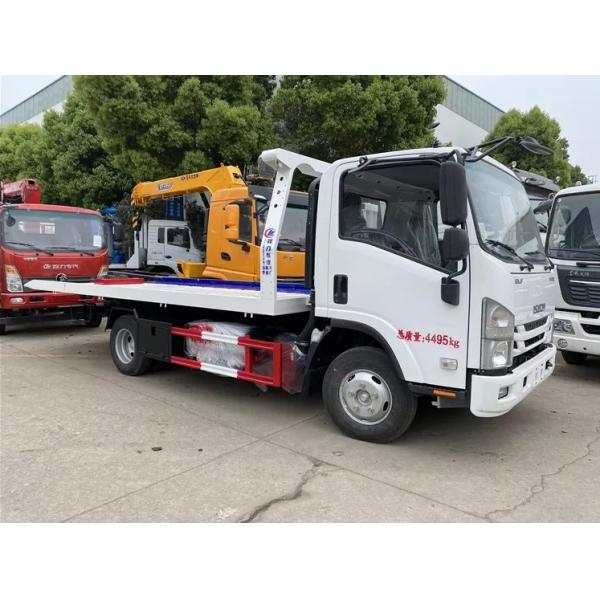 3 тонны аварийный автотранспорт ISUZU 4x2 плоскостольный буксирный автотранспорт