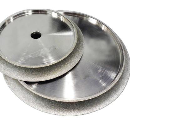 Vacuum Brazed Industrial Diamond Grinding Wheels Optional Size For Jewelry / Gemstone