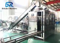 Equipamento fácil tampando de enchimento automático da operação da máquina da lavagem de garrafa de 5 galões