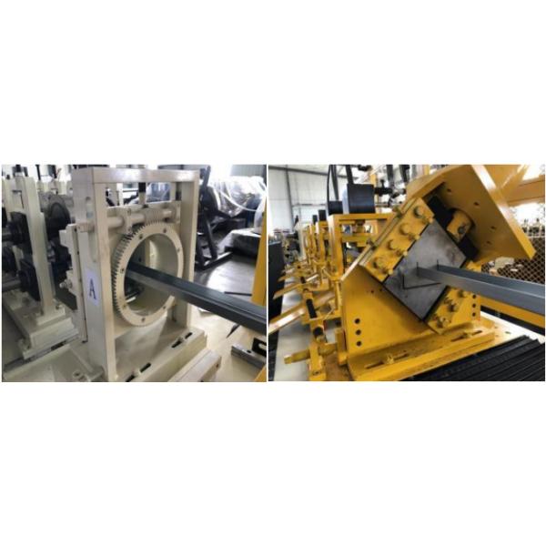 Máquina de formación de rollos de quilla ligera y precisa para la construcción de paredes de yeso