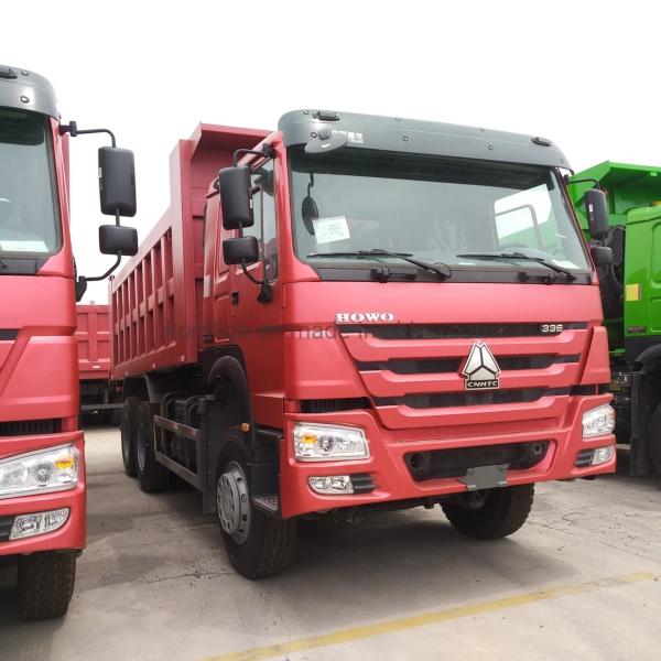 HOWO 336 HP 16 M3 Dump Truck Tipper Sinotruk Ethiopia Truck with 1200r20 Radial Tires