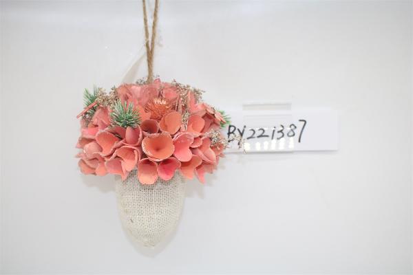 Top selling customized festival decoration Christmas acorn decorations christmas decorate Pendant