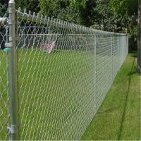 OEM 25 Ft Roll Chain Link Fence Farm Chain Link Fence Anti Corrosão