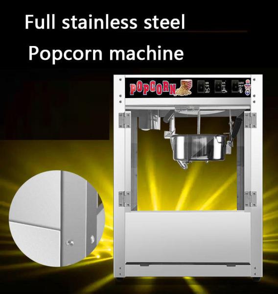 Electric Ball Popcorn Maker Machine with Stainless Steel Material and Performance