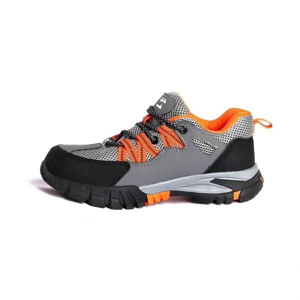 Steel Toe Fly Knit Safety Sneakers with Breathable Mesh Upper