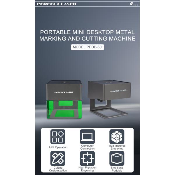 портативные мини настольные гравировка и автомат для резки отметки лазера 3W для древесины