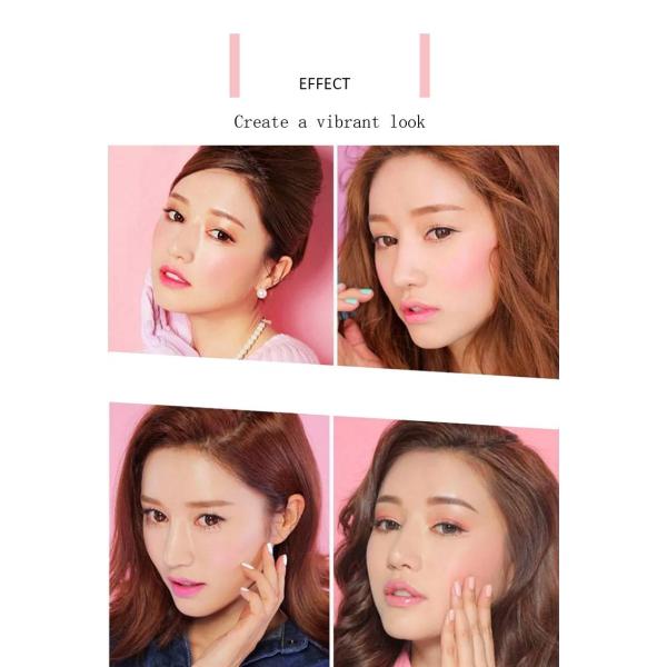 Pink Blush Palette Cosmetics Face Makeup Blush 9 Colors 3 Years Guarantee