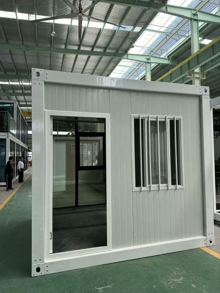 Customizable Modular Quick Assembly Steel Container Housing