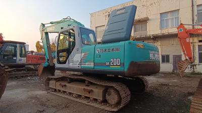 Customized 20Ton Used Kobelco 200-6 injection  Hydraulic Excavator MITSUBISHI Engine 0.8m Bucket Capacity