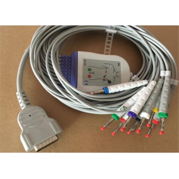 Кабель 10lead GE Marquette EKG с бананом 4,0 2029893 001 с TPU