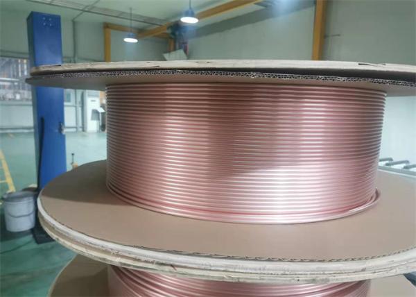 Tubo de cobre sulcado interno de Transense