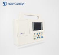 3,5 punho da máquina de Ekg ECG da polegada fácil a Carry Durable 1/3 de ligação