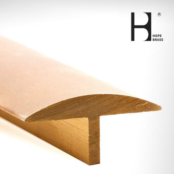 2m Length 58% Copper Alloy Brass T Profile High Pressure Resistance