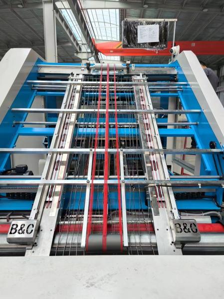 5ply Flute Laminating Machine for Corrugated Paper with Servo Control