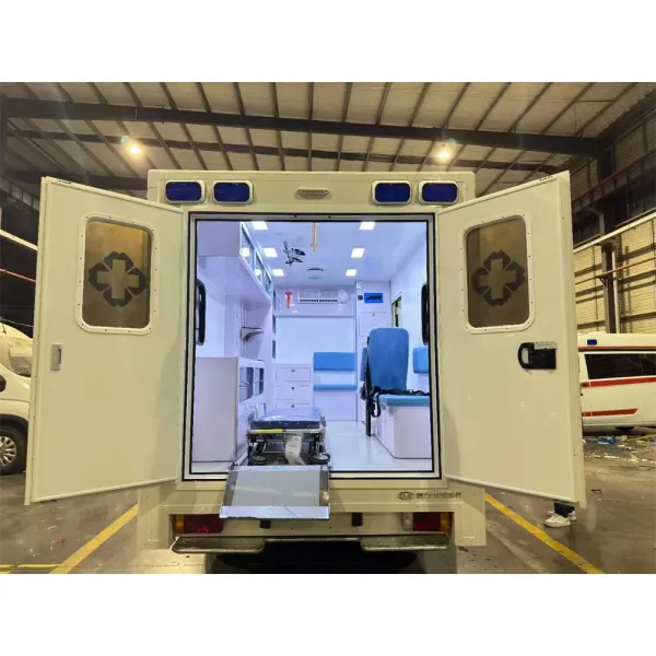 All Driven Diesel 4X4 Van Cargo Model Isuzu Isolation Ambulance