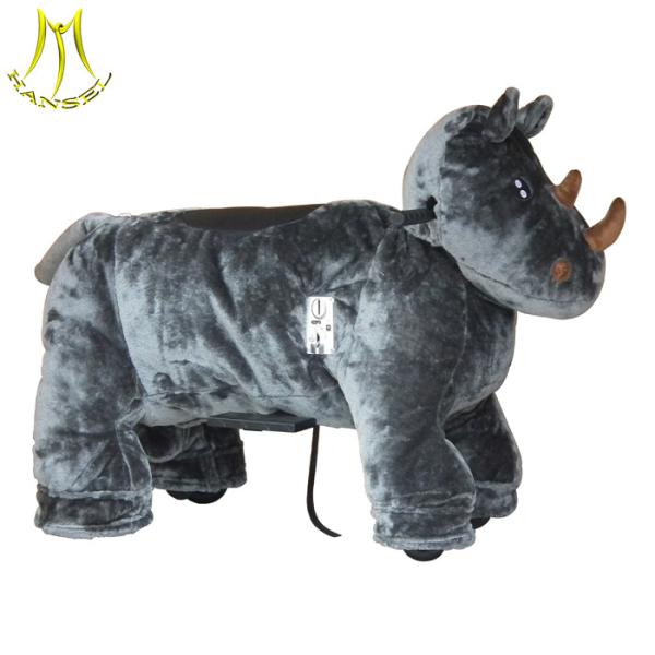 Hansel stuffed animals from china and ride on toy car for parent baby with electric ride on animals for sale