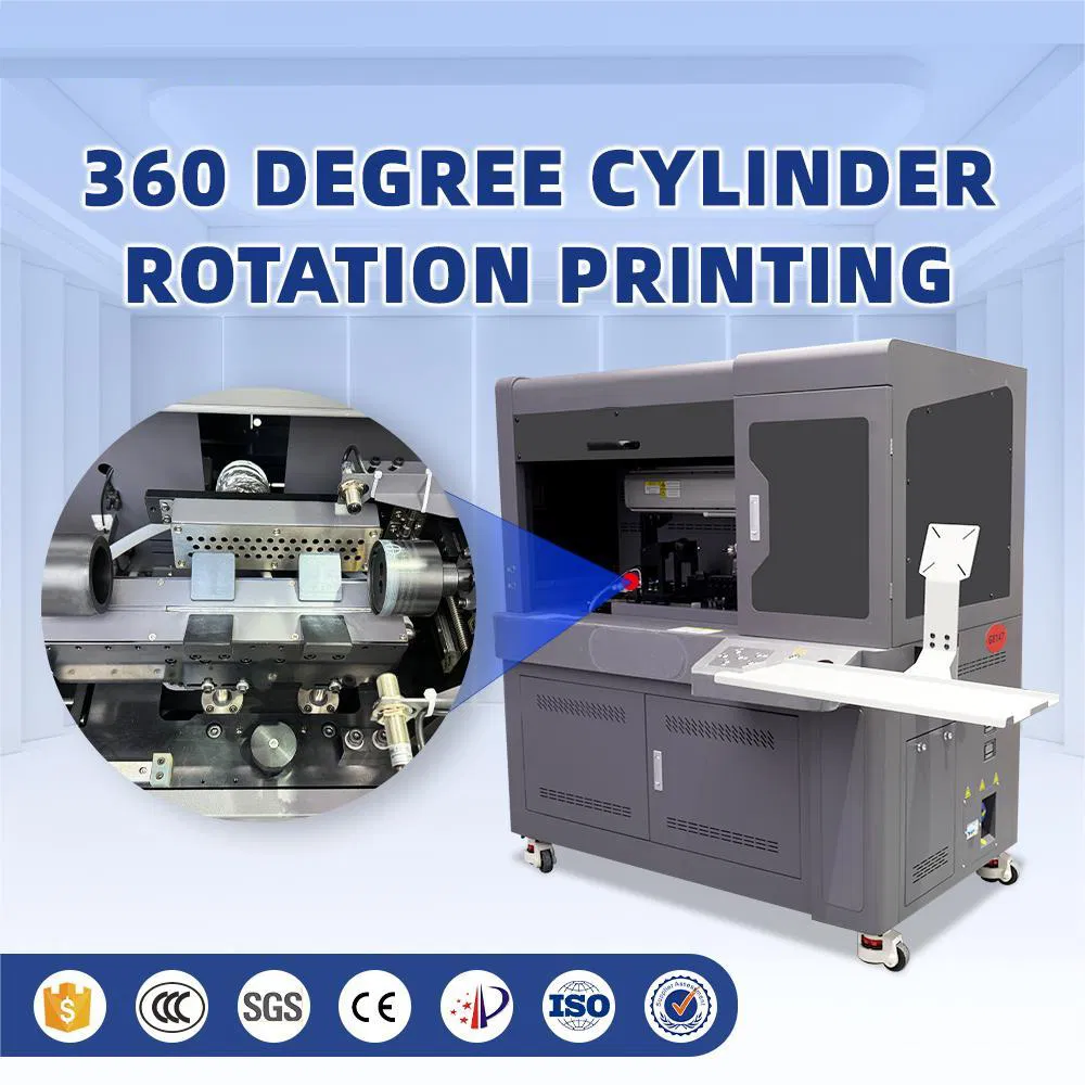 UV Printer Rotary UV Printer 360 Round UV Printing Machine