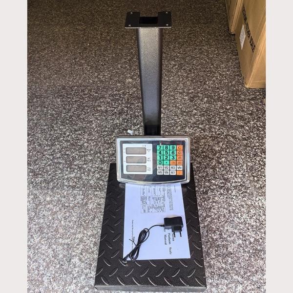 Affichage LCD/LED TCS Échelle de plateforme numérique pour 150 kg 200 kg 300 kg 500 kg Indicateur d'échelle suspendue en acier en échelle de banc