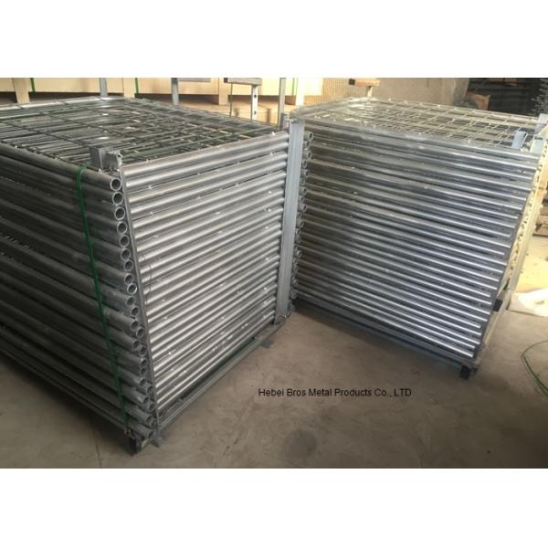 Australia Style Galvanized Metal 12 Foot Farm Gate With Welded Frame Pipe