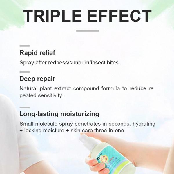 Kids Moisturizing Soothing Calendula Aloe Vera Face Mist Body Spray Anti Inflammatory