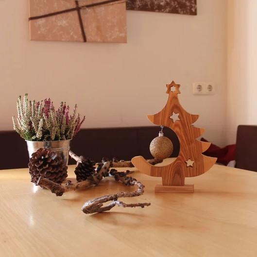 Arbre de Noël en bois Décoration de Noël Décoration en bois