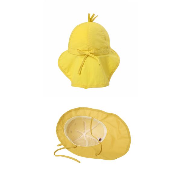 Lightweight Girl Boy Childrens Sun Hats UPF 50+ UV Proof  Long Flap 43cm Quick Dry