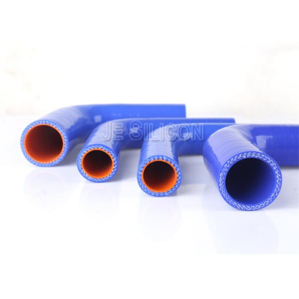 Reinforced High Temperature Silicone Hose , Silicone Rubber Car Radiator Hose