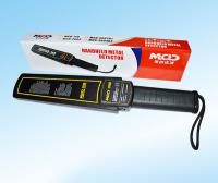 Detector de metais Handheld da indicação do alarme e da vibração profissional na máquina do varredor do corpo preto