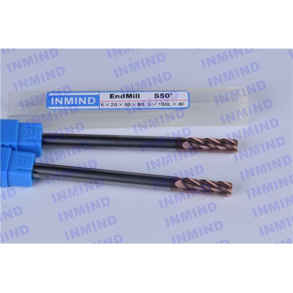 10mm Dia Corner Radius End Mill Cutter / Corner Rounding Tool For Grinding Machine