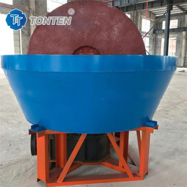 Gold Round Pan Mill Wet Type Gold Ore Grinding Mill Machine To South Africa