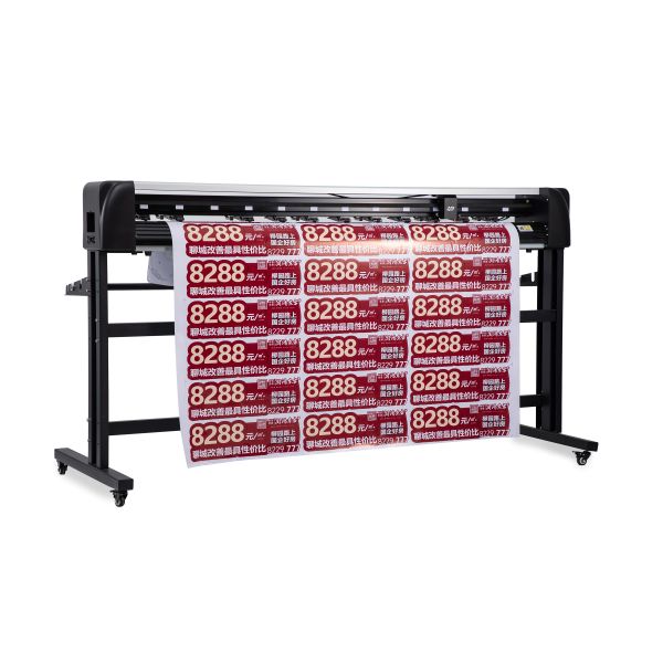 ZK1750-SF Accurate Graphic Cutting Plotter With Camera Positioning And 2000g Force In Industrial Applications