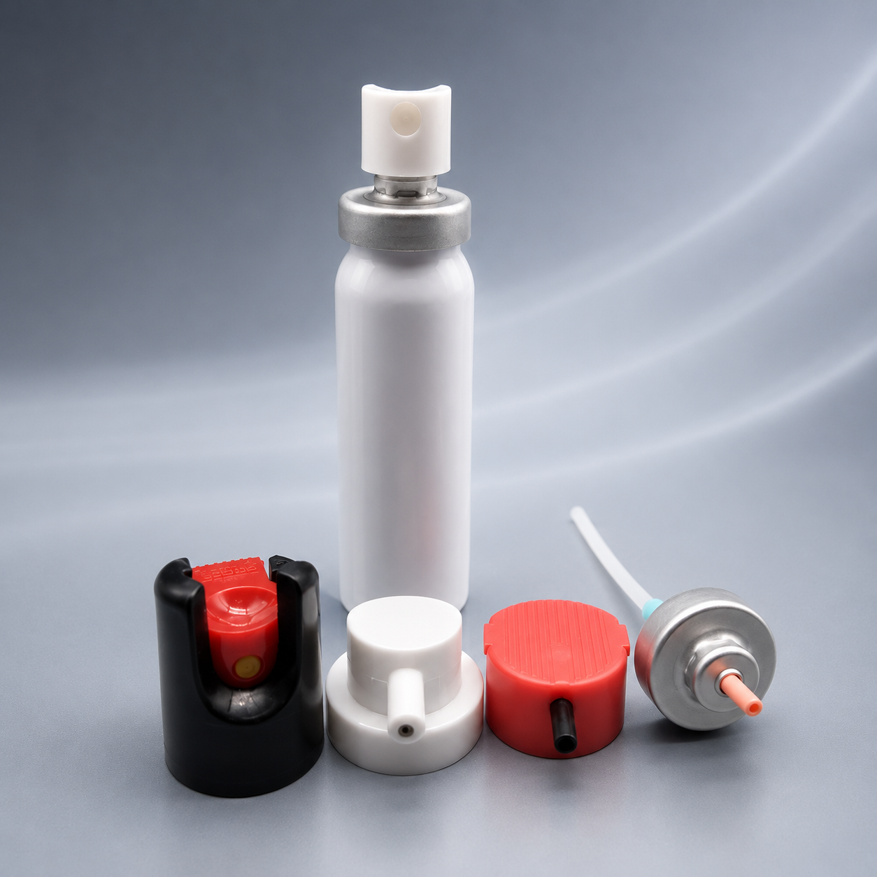 20mm Aluminum Continuous Aerosol Valve for Pepper Spray Packaging with Customizable Spray Pattern