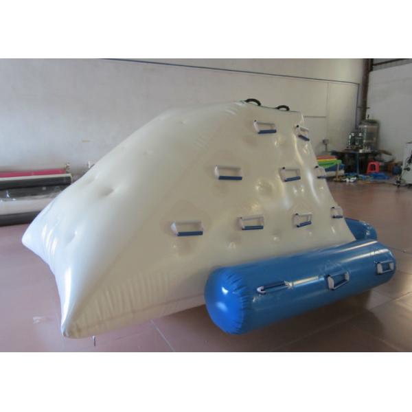 Раздувной айсберг 4 x 2m игрушек воды, привлекательное аквапарк айсберга на открытом воздухе игр раздувное для продажи