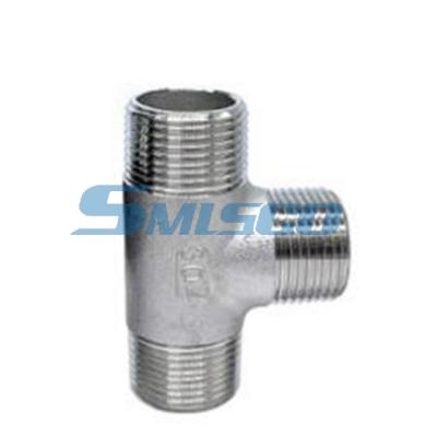 316 Fitting de coulée équivalent Tee ASTM A351 CF8M DN50 Pour la plomberie