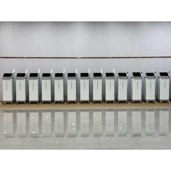 Permanent Laser Hair Removal And Tattoo Removal Machine With 2 Cooling Fans