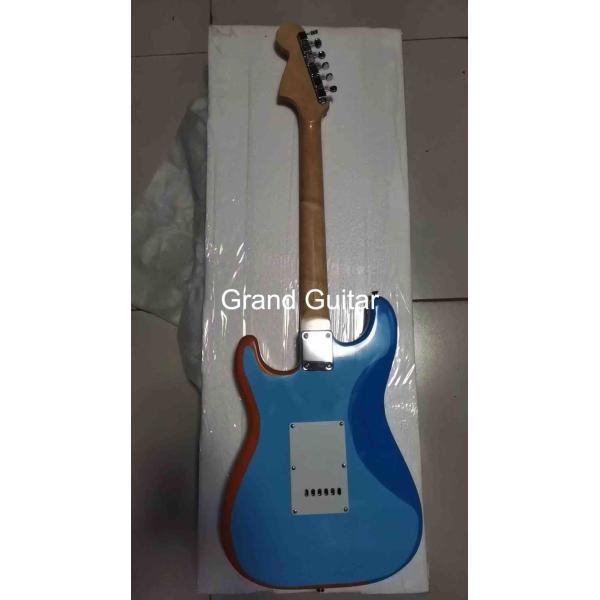 Custom Grand George Harrison Rocky Electric Guitar Accept Guitar and Bass with Colorful Pickups OEM