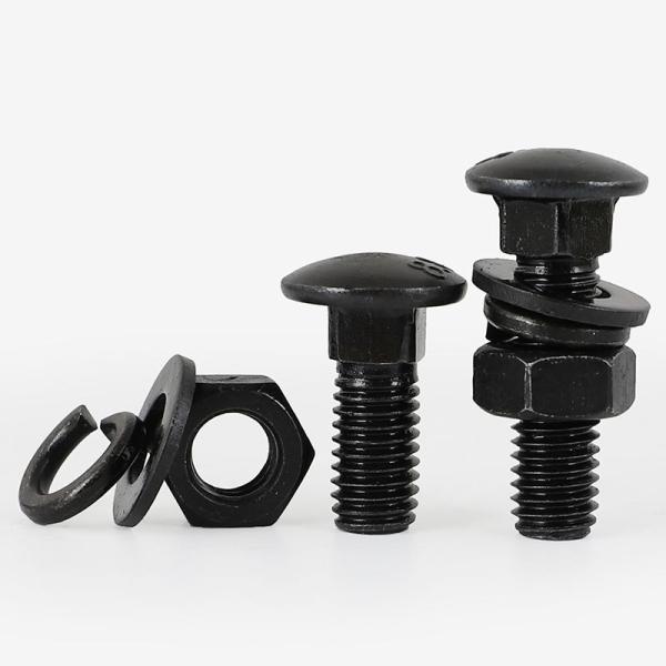 ISO9001 Сертифицированный горячеоцинкованный полукруглый голова квадратная шея болт для мостового каркаса