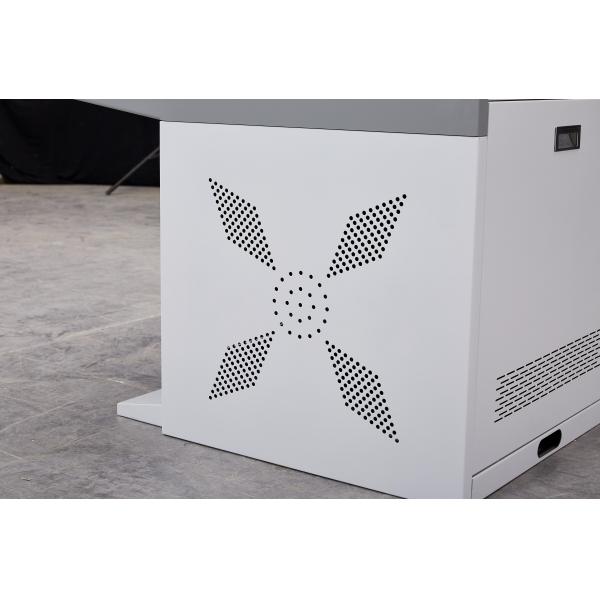 1800 Width Safety Control Room Three Station Console for Modern Office Computer Table