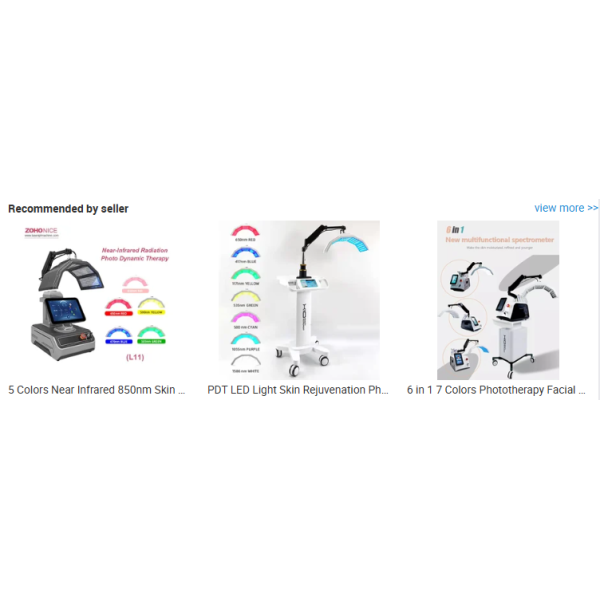 540pcs LED Lamps 850nm NIR Skin Rejuvenation PDT LED Light Therapy Machine