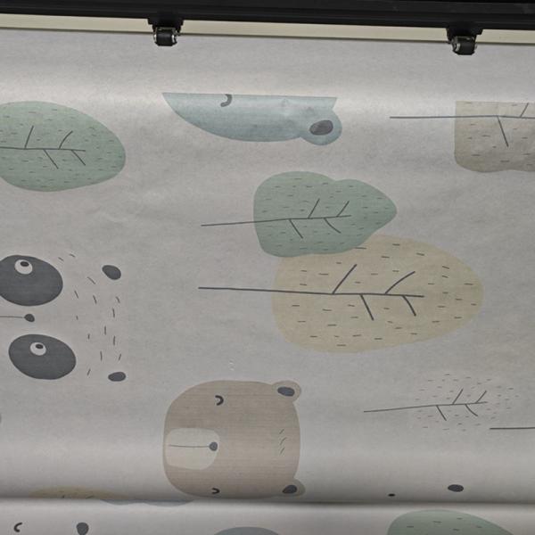 Full Color Continuous Large Format Inkjet Plotter with 120sqm/h Printing Speed and 6 Color Refillable Ink Cartridge for 80-250gsm Kraft Paper