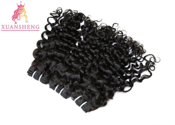 100% Brazilian Human Hair , Human Virgin Italian Curly Cuticle Aligned