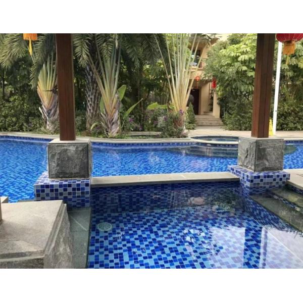 Swimming Pool and Bathroom Porcelain Mosaic 300*300*8mm for Decoration or Room